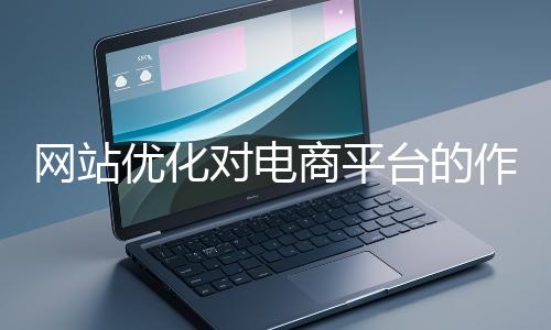 網站優化對電商平臺的作用體現在哪些方面？